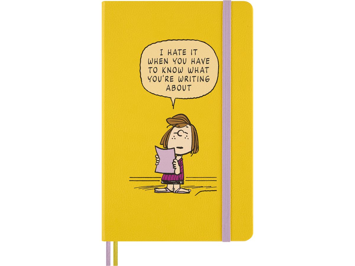 MOLESKINE Carnet Peanuts Patty L/A5 999277123 ligné, orange (8056999277123)