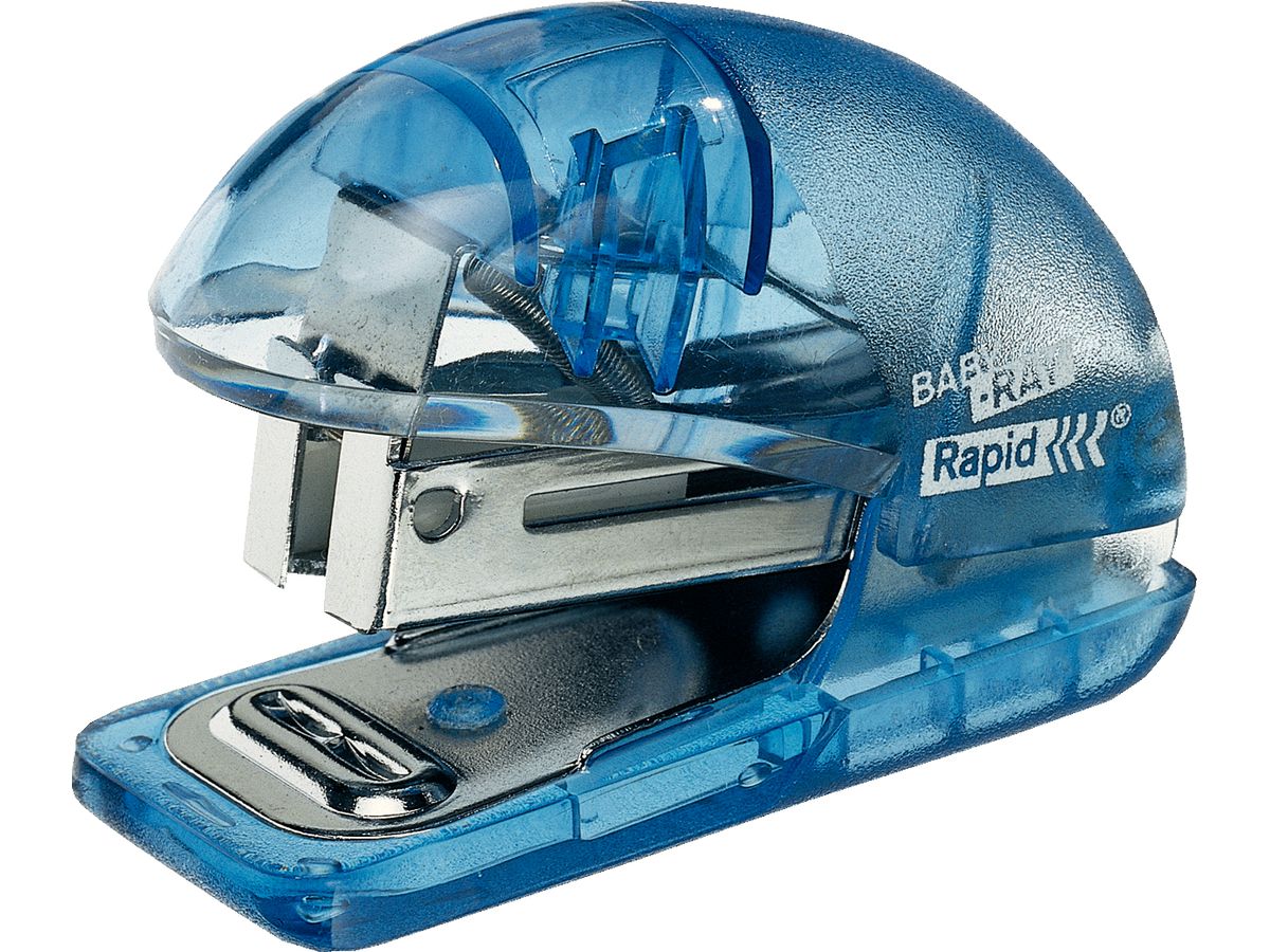 RAPID Agrafeuse F4 Baby-Ray 10184032 bleu 10 feuilles (7313461840324)