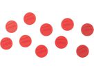 NOBO Aimant ronde 13mm 1915286 rouge 10 pcs. (5028252611084)