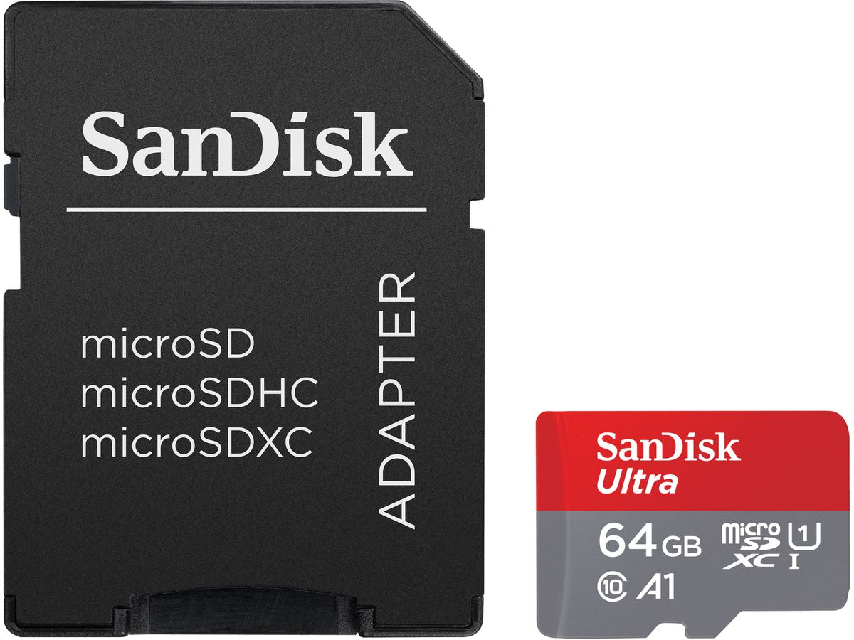 SANDISK Ultra micro SDXC 64GB SDSQUAB-064G-GN6MA (0619659200541)