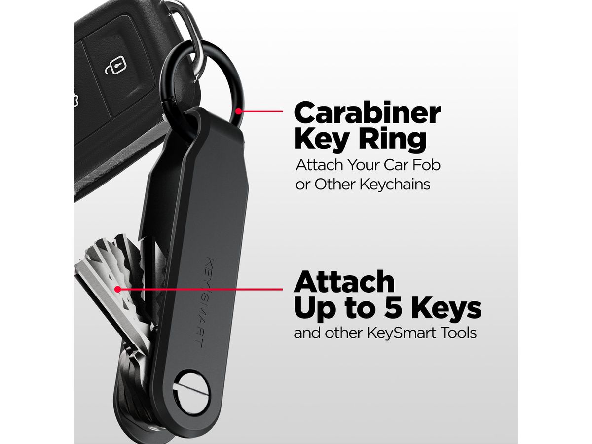 KEYSMART Loop Key Holder KS044-BLK Black (0810024056637)
