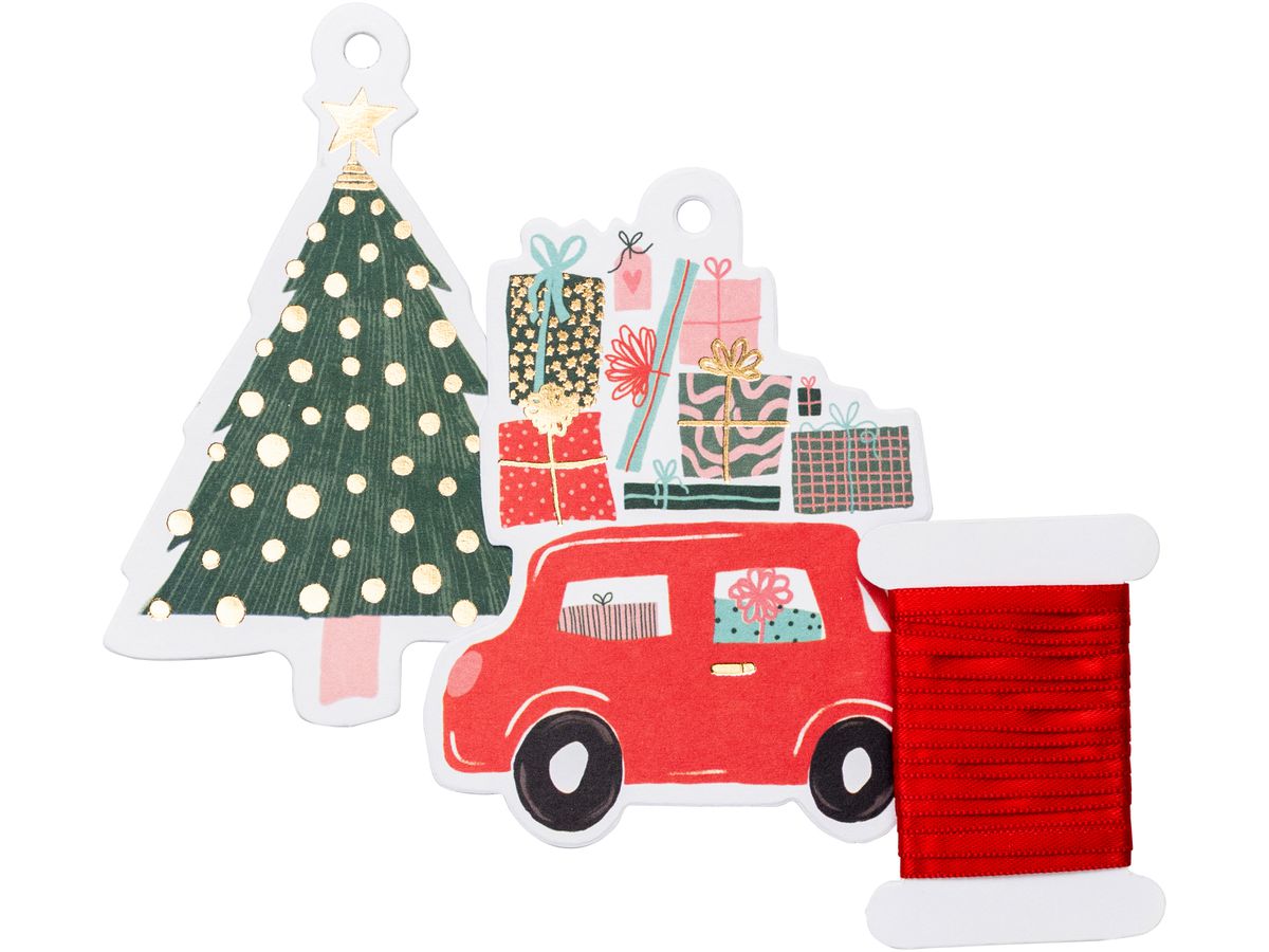 STEWO Étiquette cadeau Anette 2581512720 rouge (7630050889213)