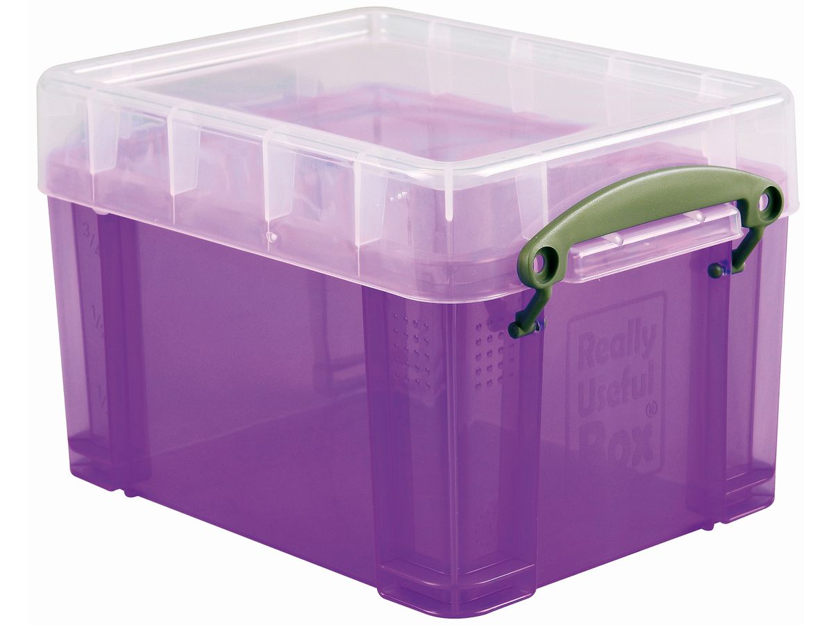 USEFULBOX Boîte de plastique 3lt 68502008 transparent violet (5060024801903)