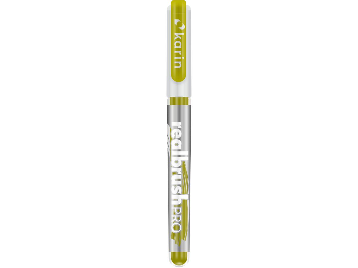 KARIN Real Brush Pen Pro 0.4mm 31Z071 verde lime (5904446030841)