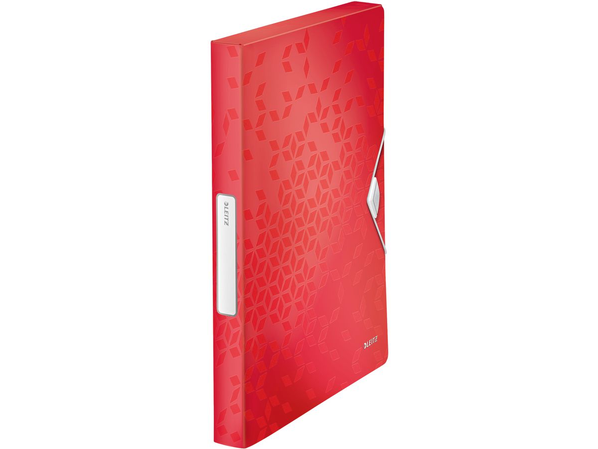 LEITZ Scatola archivio WOW PP 4629-00-26 rosso 250x30x330mm (4002432135110)