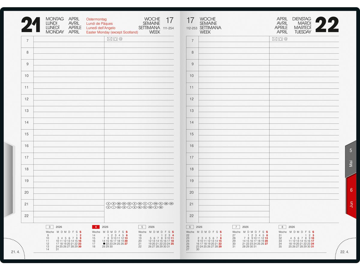 RIDOIDE Roma West 2026 7028900306.26 1G/1P blu ML 14.2x20cm (4003273790971)