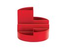 MAUL Stifteköcher Recycle 6.35 6 Fächer, rot (4002390087544)