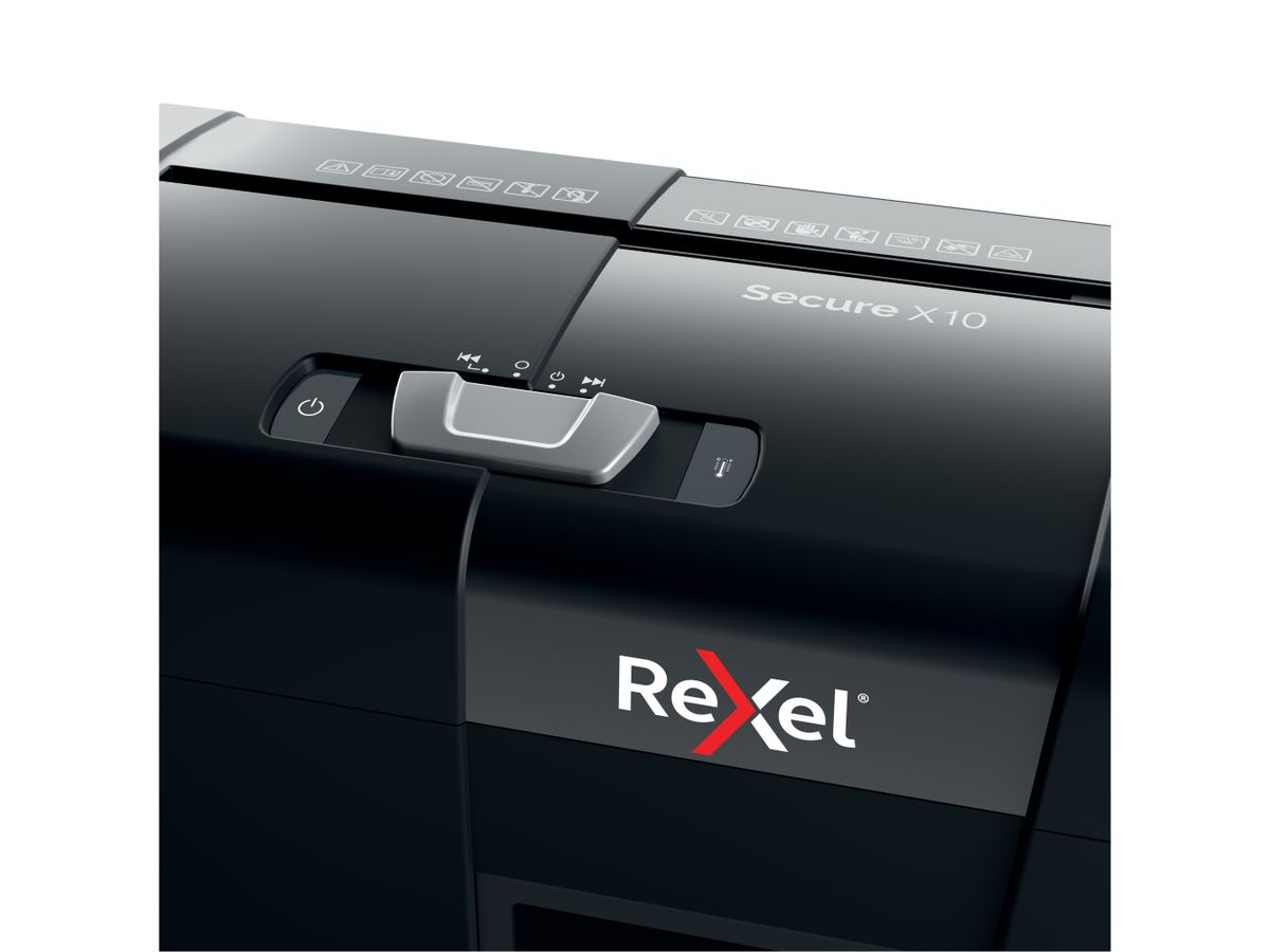 REXEL Distruggi docum. Secure 2020124EU X10, P-4, 18lt (5028252615280)