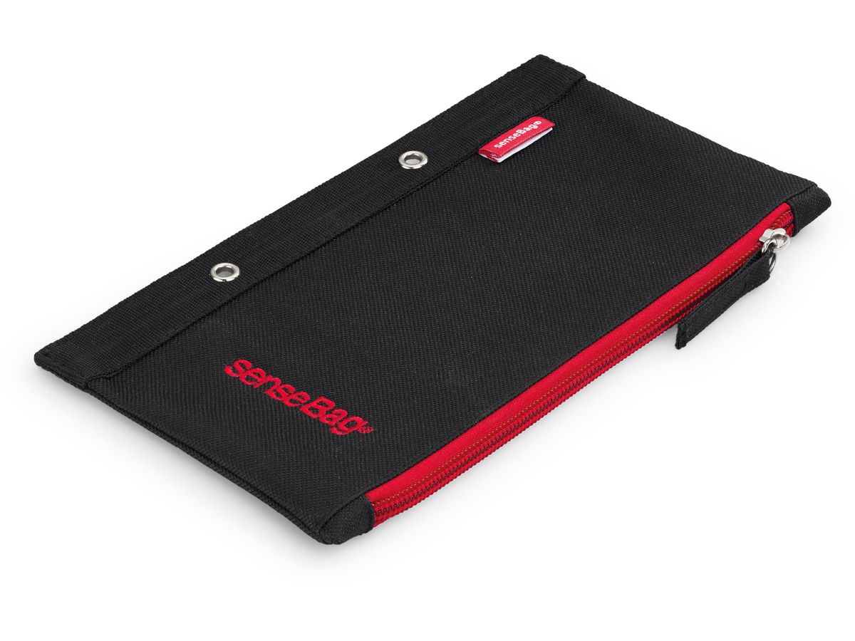 TRANSOTYPE senseBag classeur trousse 76112003 noir 210x125mm (4013695263984)