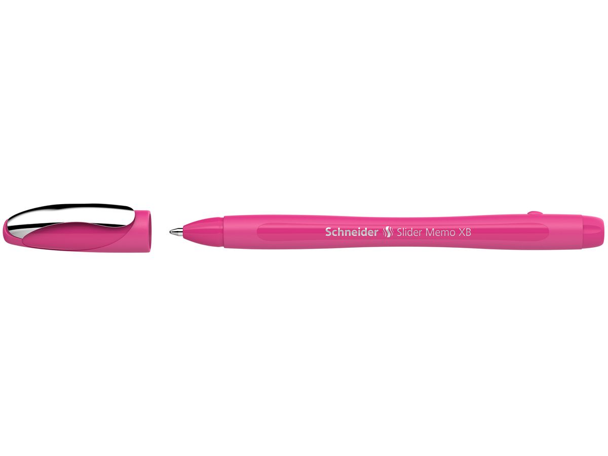 SCHNEIDER Kugelschreiber Slider Memo 150219 power pink, Colour Ed. 0.7mm (4004675186560)