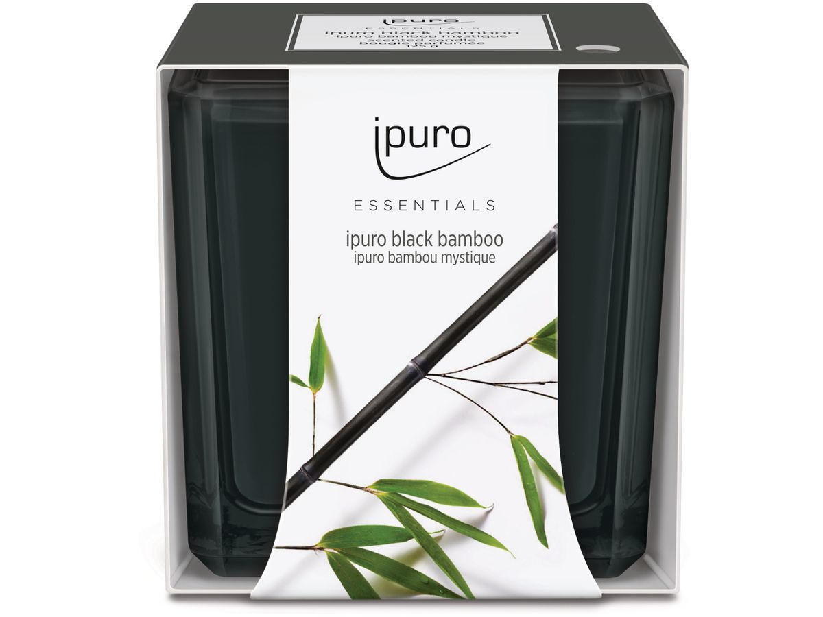 IPURO Bougie parfumée Essentials 051.1208 black bamboo 125g (4051281984448)