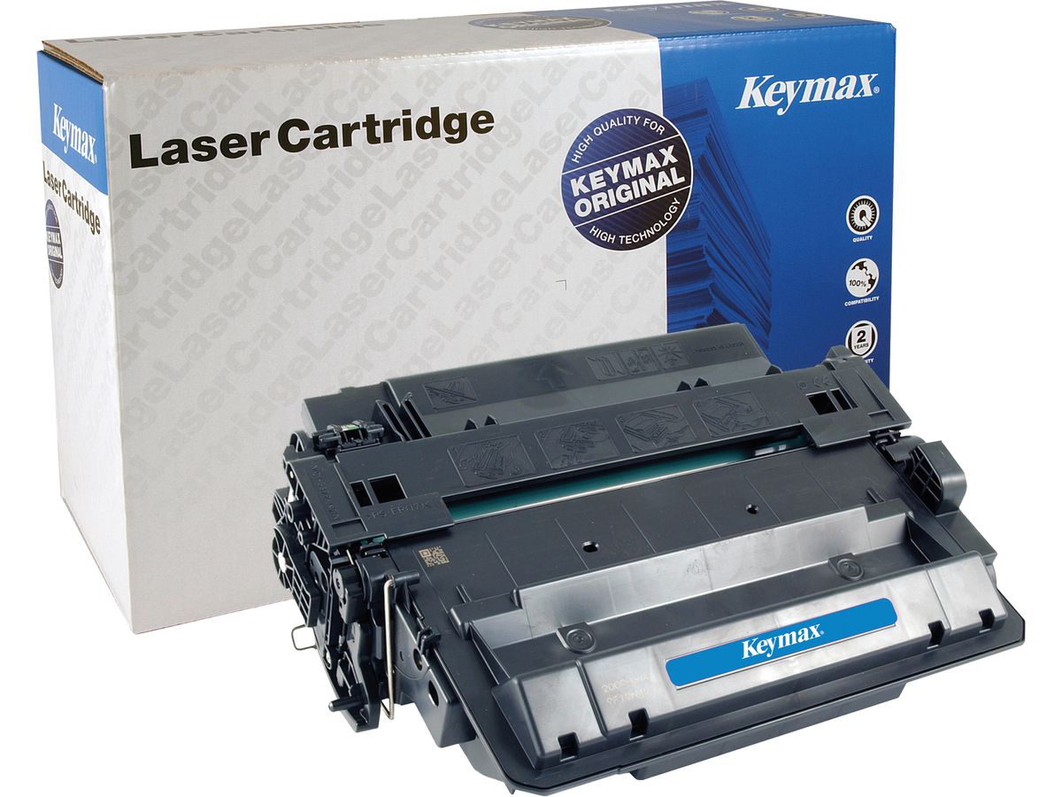 KEYMAX Cartouche CLR noir CE255XKEY p. HP LJ P3015 12'500 pages (4016807095589)