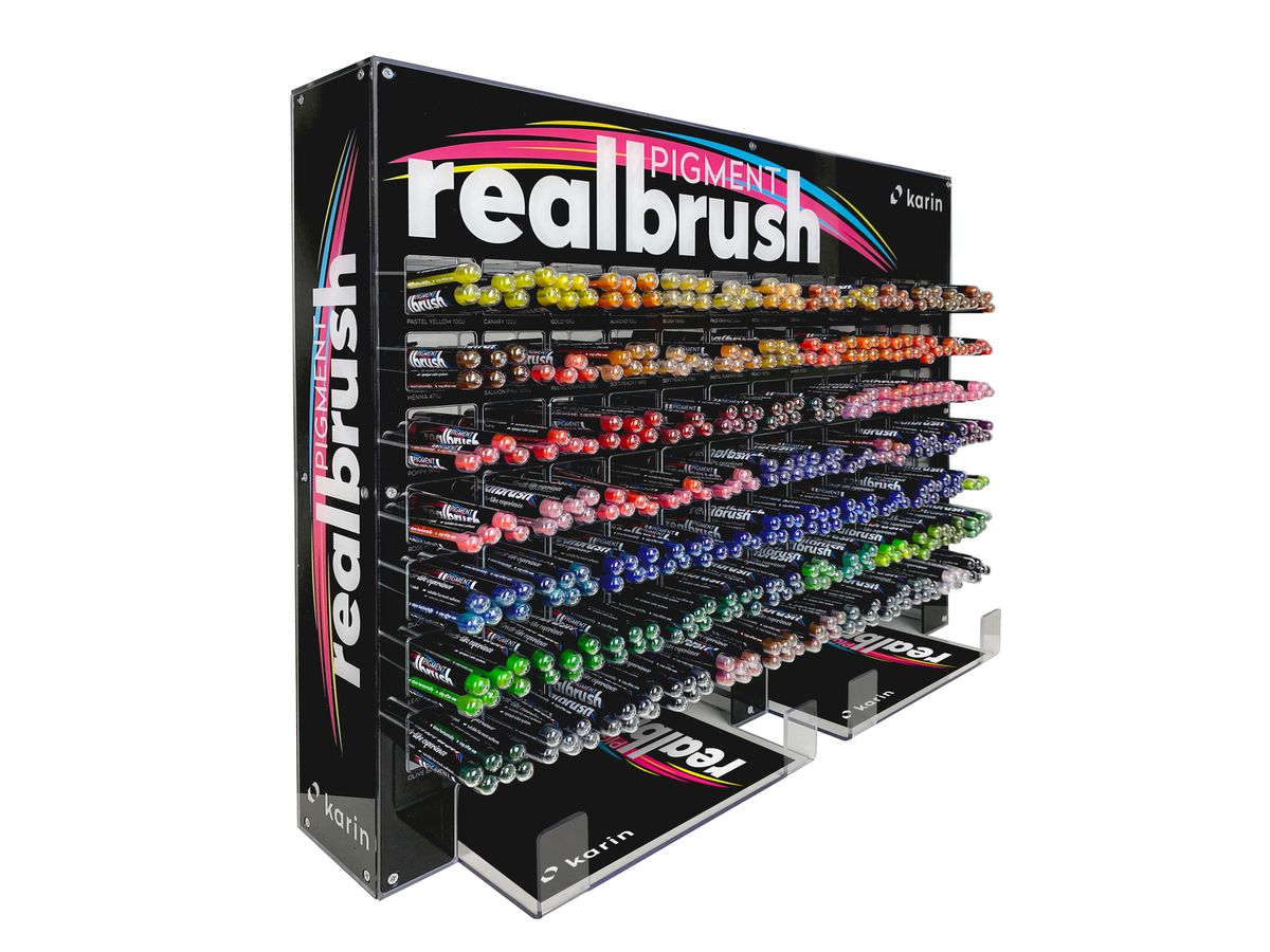 KARIN Real Brush Pen 0.4mm 33C11 Pigment 504 pièces (5904446032524)