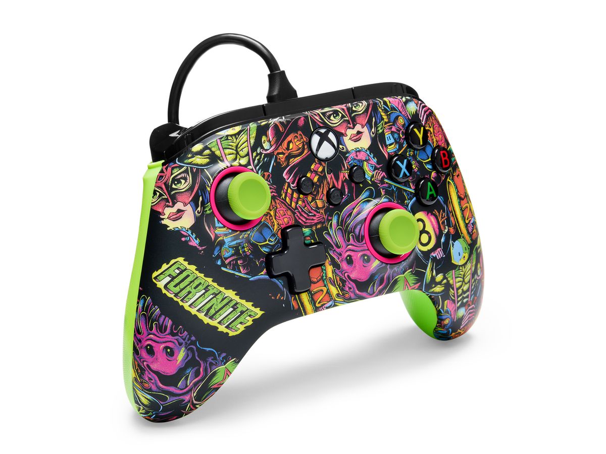 POWER A Advantage Plus Wired Ctrl. XBGP0438-01 Xbox Series XS,Fortnite Glow (0617885136719)