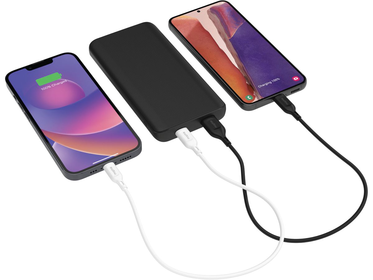 MOPHIE Powerbank 10'000mAh,20W 401111851 Black, 1xUSB-A, 1xUSB-C (0840056185630)