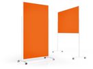 MAGNETOPLAN Design Tableau de Présent. VP 1181144 feutre, orange 1000x1800mm (4013695062563)