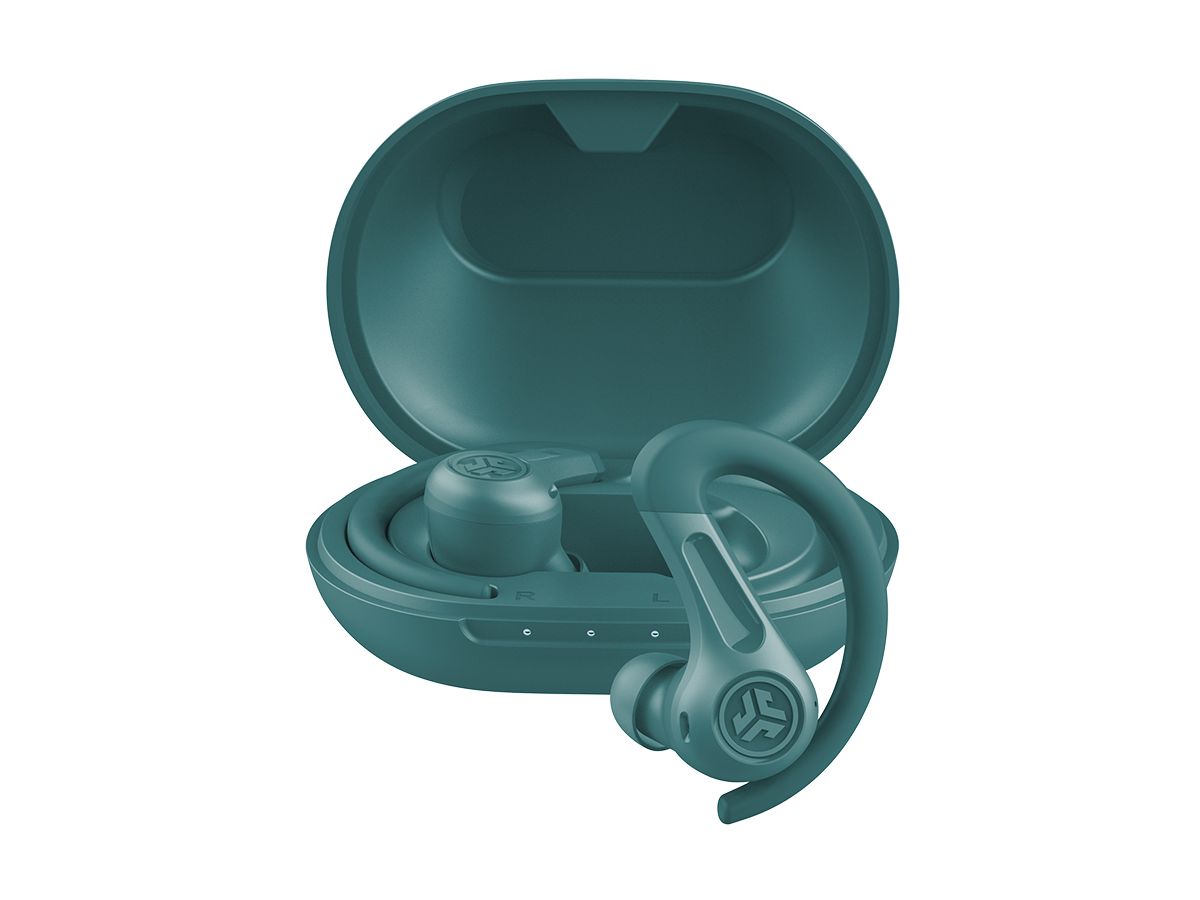 JLAB JBuds Sport ANC 4 Earbuds IEUEBJBSPTANCRTEL84 True Wireless, Teal (0810119072191)