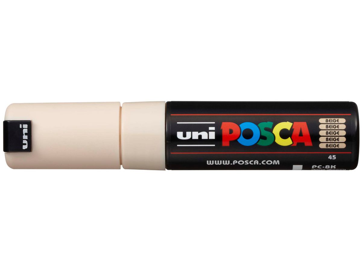 POSCA Marker 8mm PC-8K BEIGE beige, Keilspitze (4902778107515)