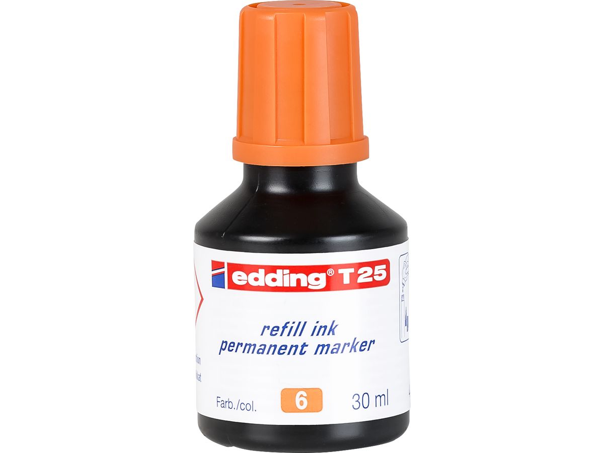 EDDING Tinte 30ml T-25-6 orange (4004764023912)