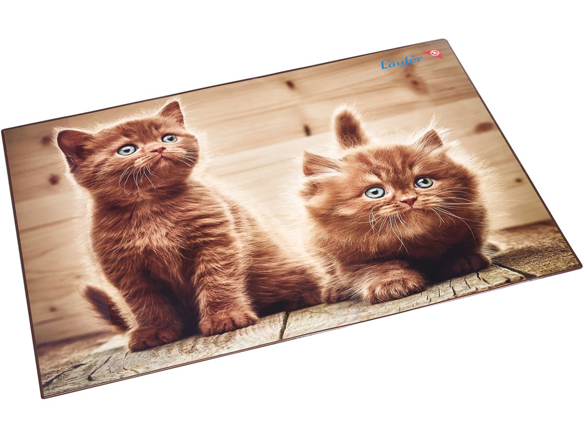 LÄUFER Sottomano 46650 Gatti curioso 53x40cm (4006677466503)