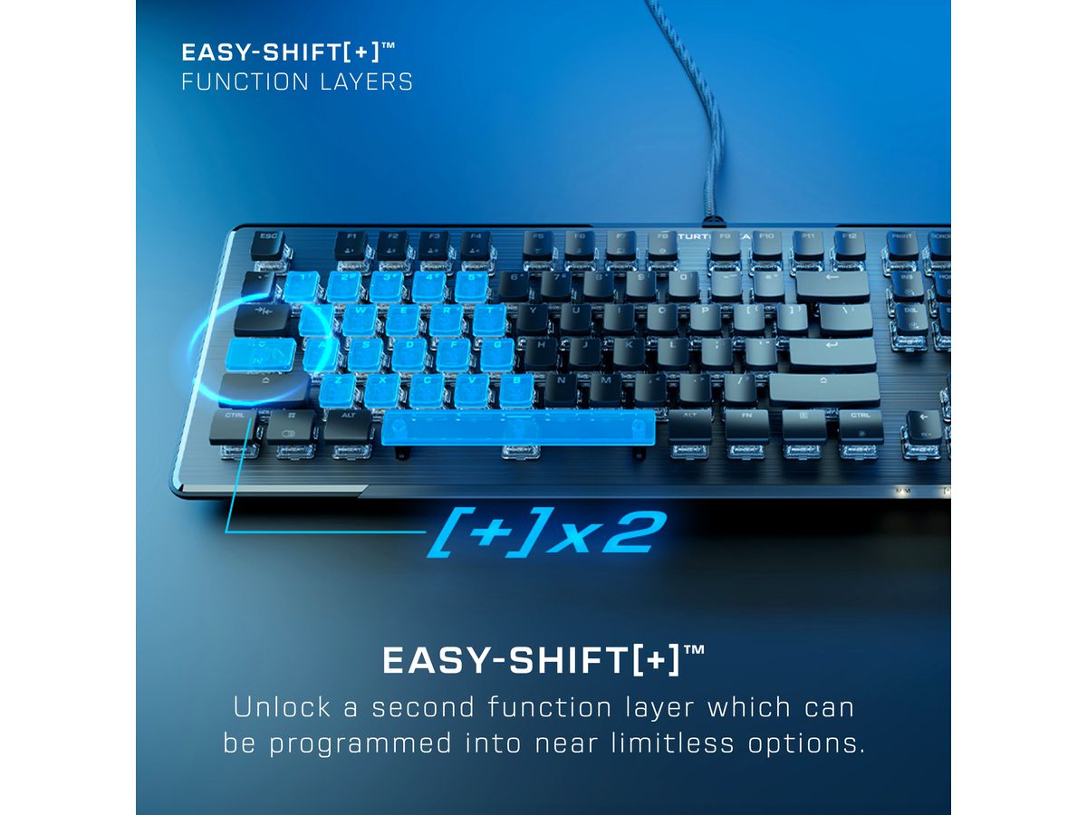 TURTLE BEACH Vulcan II Gaming Keyboard TBK-1002-02-CH Mech., Linear Switch, CH (0731855210220)