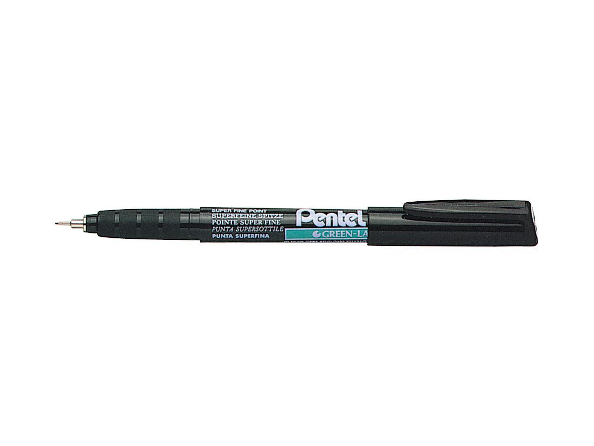 PENTEL Super Fine Green Label 0,4mm NMF50-AO nero (3474370350015)