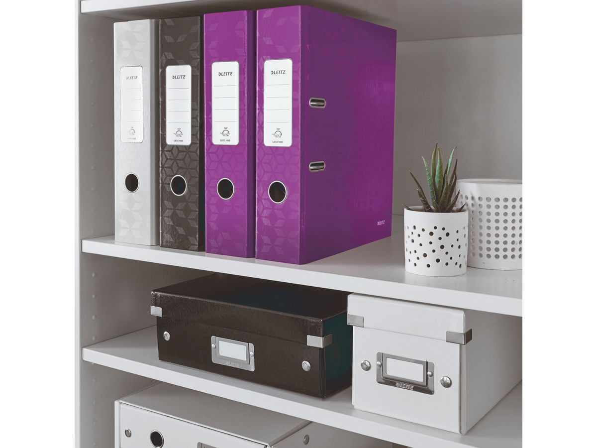 LEITZ Raccoglitore WOW 8cm 10050062 viola A4 (4002432104048)