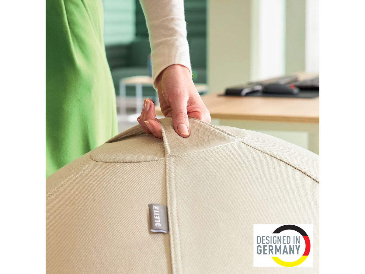 LEITZ Sfera del sedile Ergo 75cm 6543-00-85 hellgrau (4002432134786)