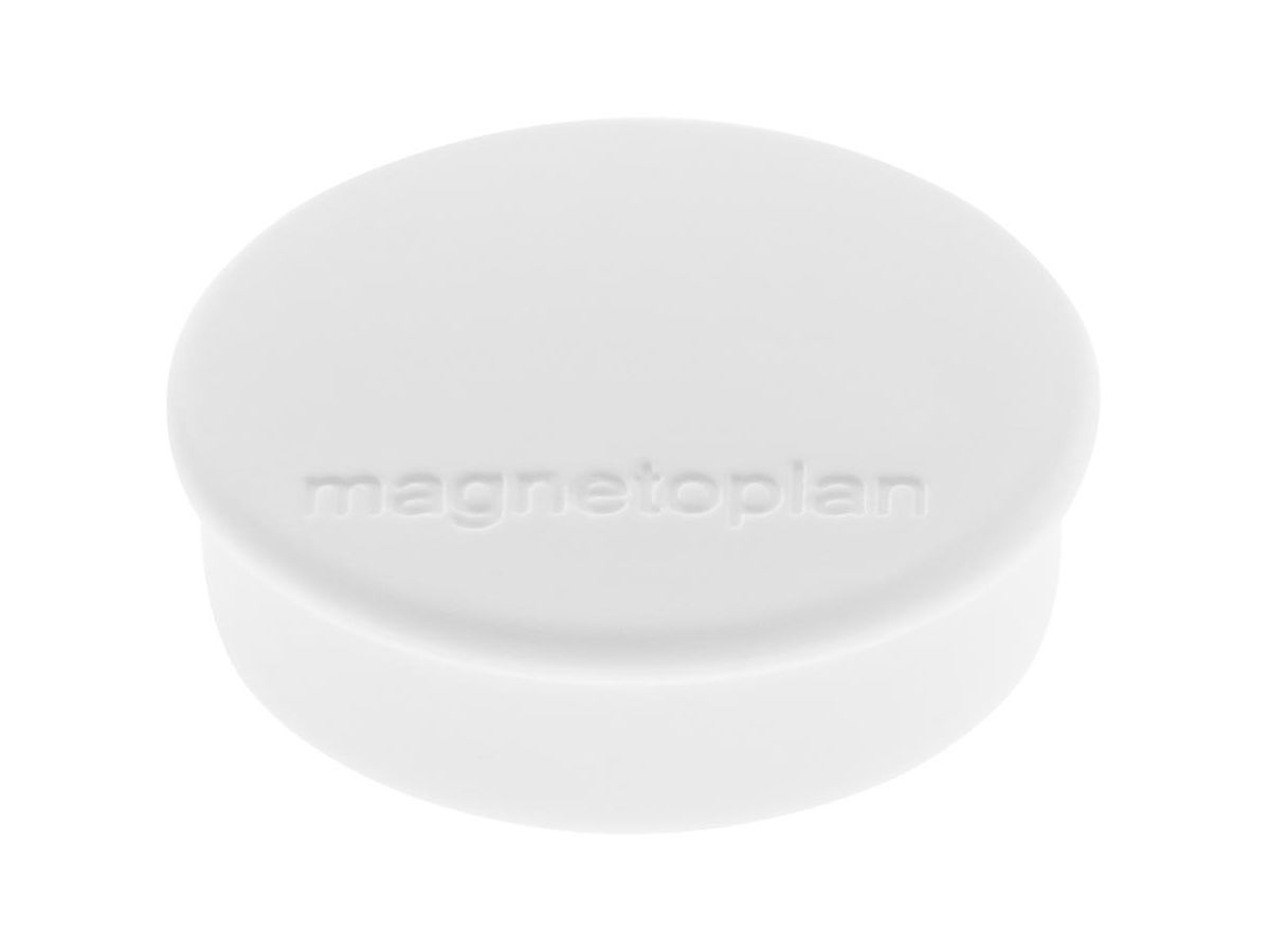 MAGNETOPLAN Calamita Hobby 16645600 bianco, Blister 6 pezzi (4013695013978)