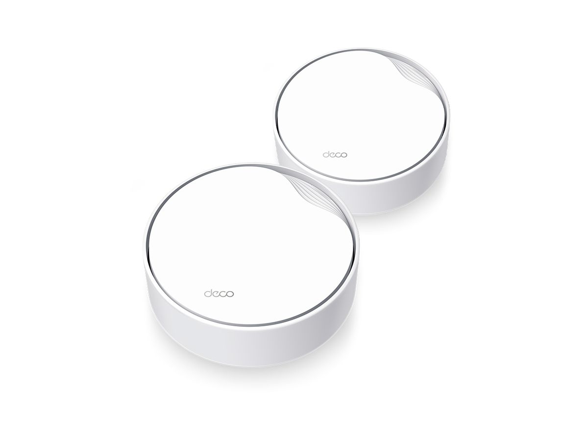 TP-LINK WHMesh Wi-Fi 6 System, PoE Deco X50-PoE(2-pack) AX3000 (4897098689837)