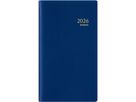 BREPOLS Agenda Interplan Genova 2026 0.736.2051 1S/2P bleu 8.9x16cm (5412303124034)