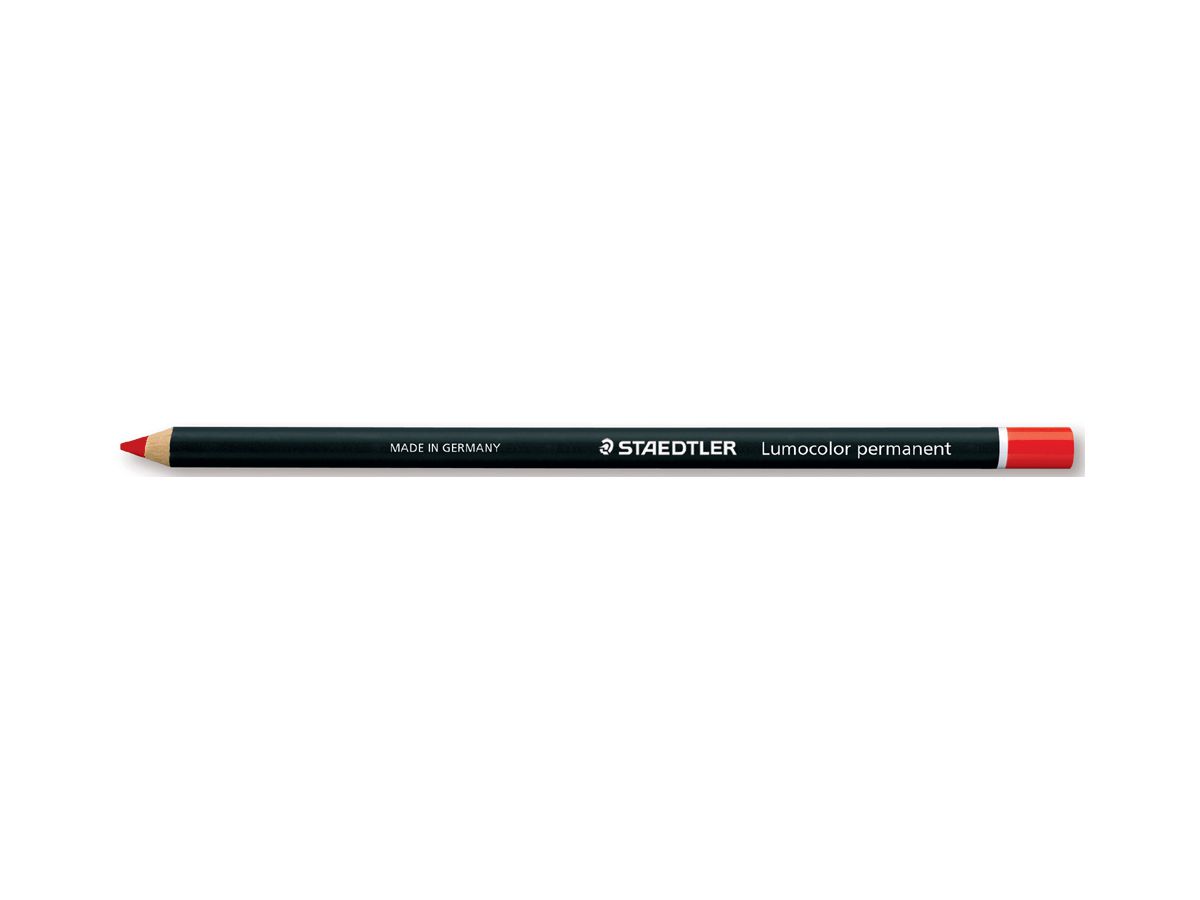 STAEDTLER Lumocolor permanent 10820-2 rouge (4007817131350)