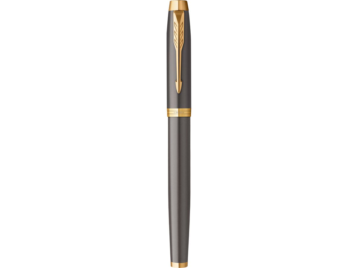 PARKER Stylo plume M 2213777 IM Grey GT (3026982137777)