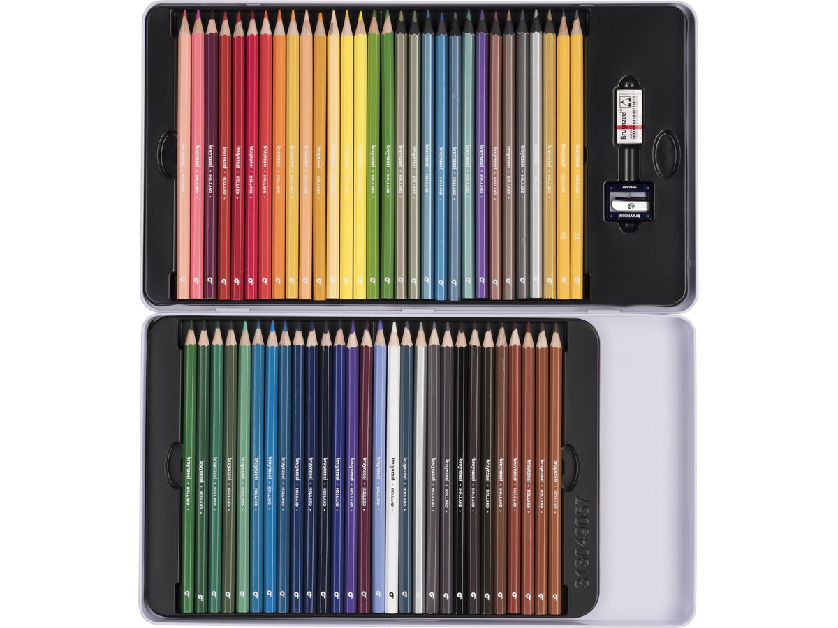 BRUYNZEEL Matita colorata Kids 60312904 60 colori scatola di metallo (8712079434304)