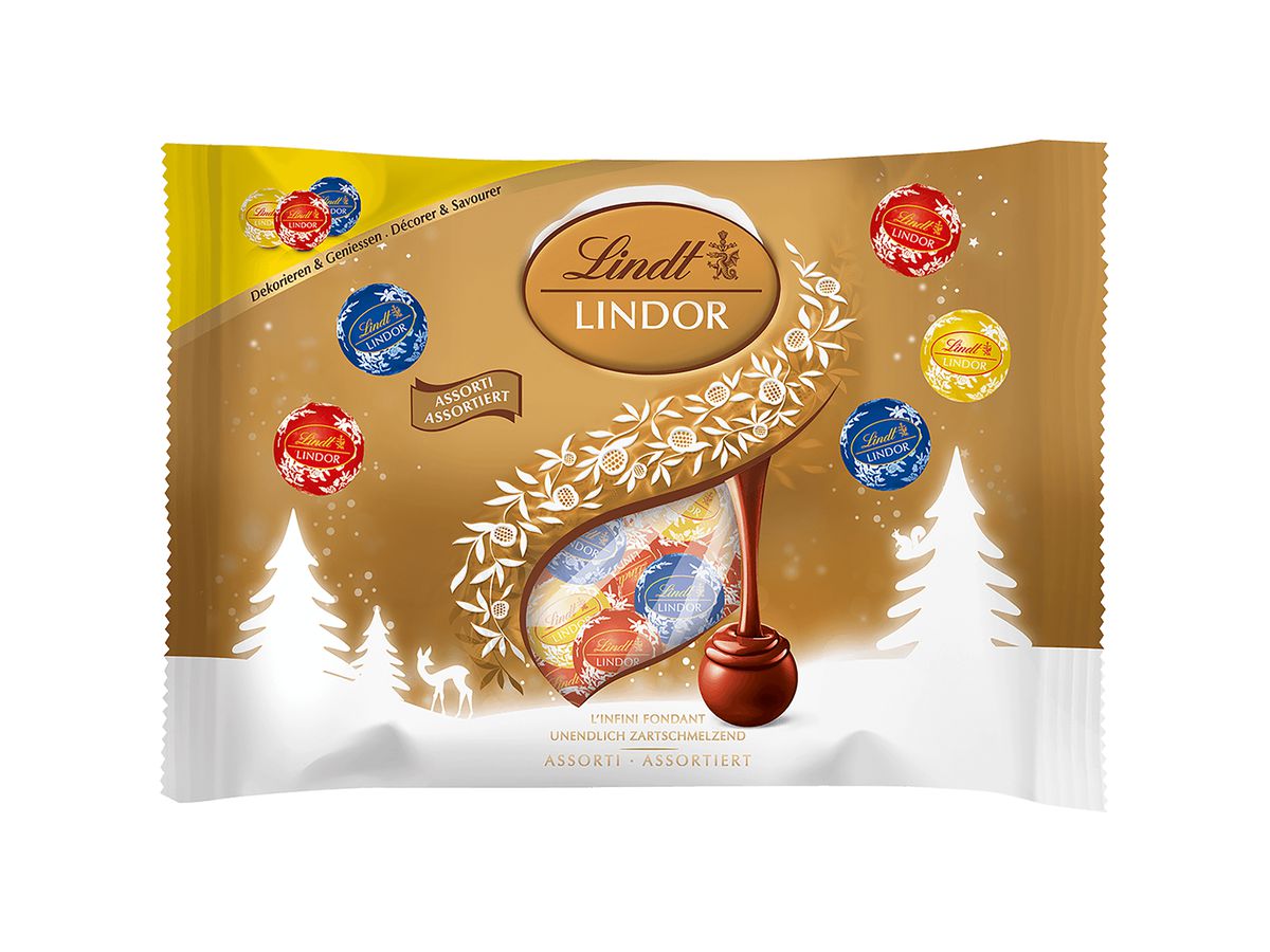 LINDT Lindor Mini palline 676363 Assortito 300g (4000539763625)