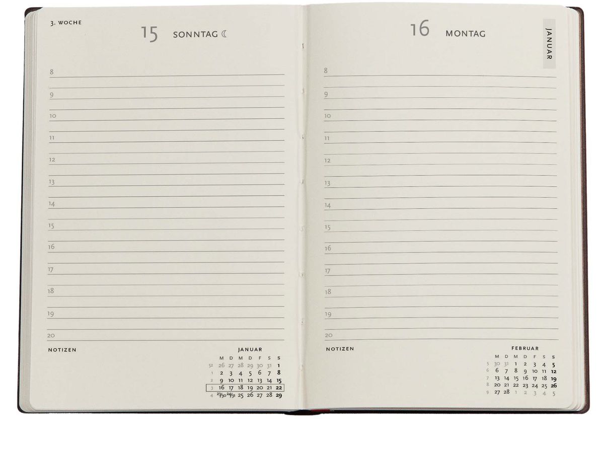 PAPERBLANKS Agenda Wildblumen 2026 DD0551-4 1J/1P TAG Mini HC AL 9.5x14cm (9780349705514)