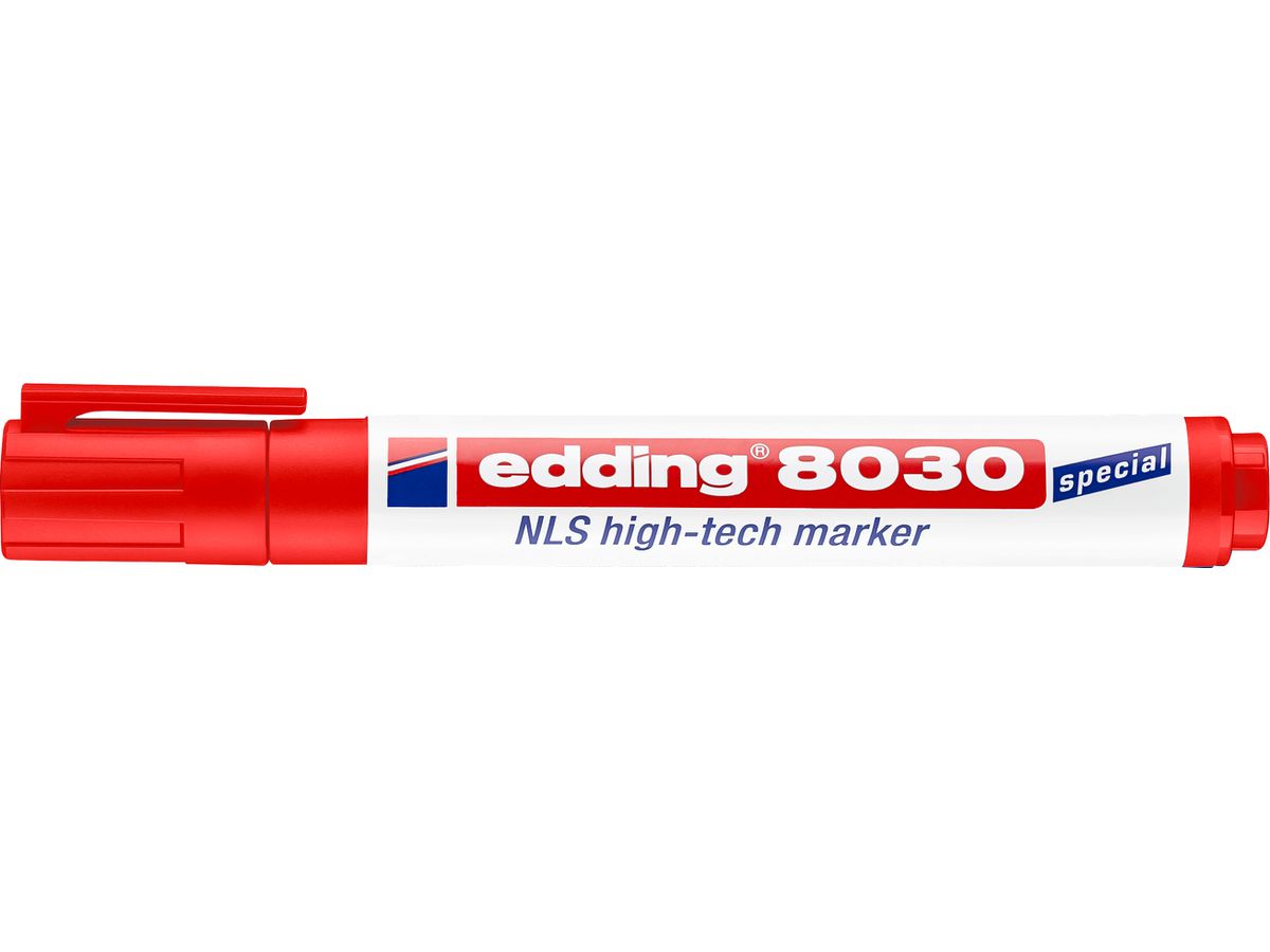 EDDING Hightech Marker 8030 1,5-3mm 8030-2 rot (4004764785643)