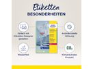 AVERY ZWECKFORM Etiketten L8012-10 Antimic. 210x148mm transp. (4004182380123)