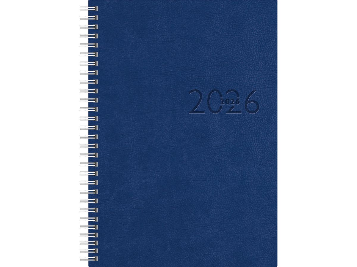 RIDOIDE Studioplan intl. Wire-O 2026 7023036306.26 1S/2P blu ML 16.8x24cm (4003273790636)