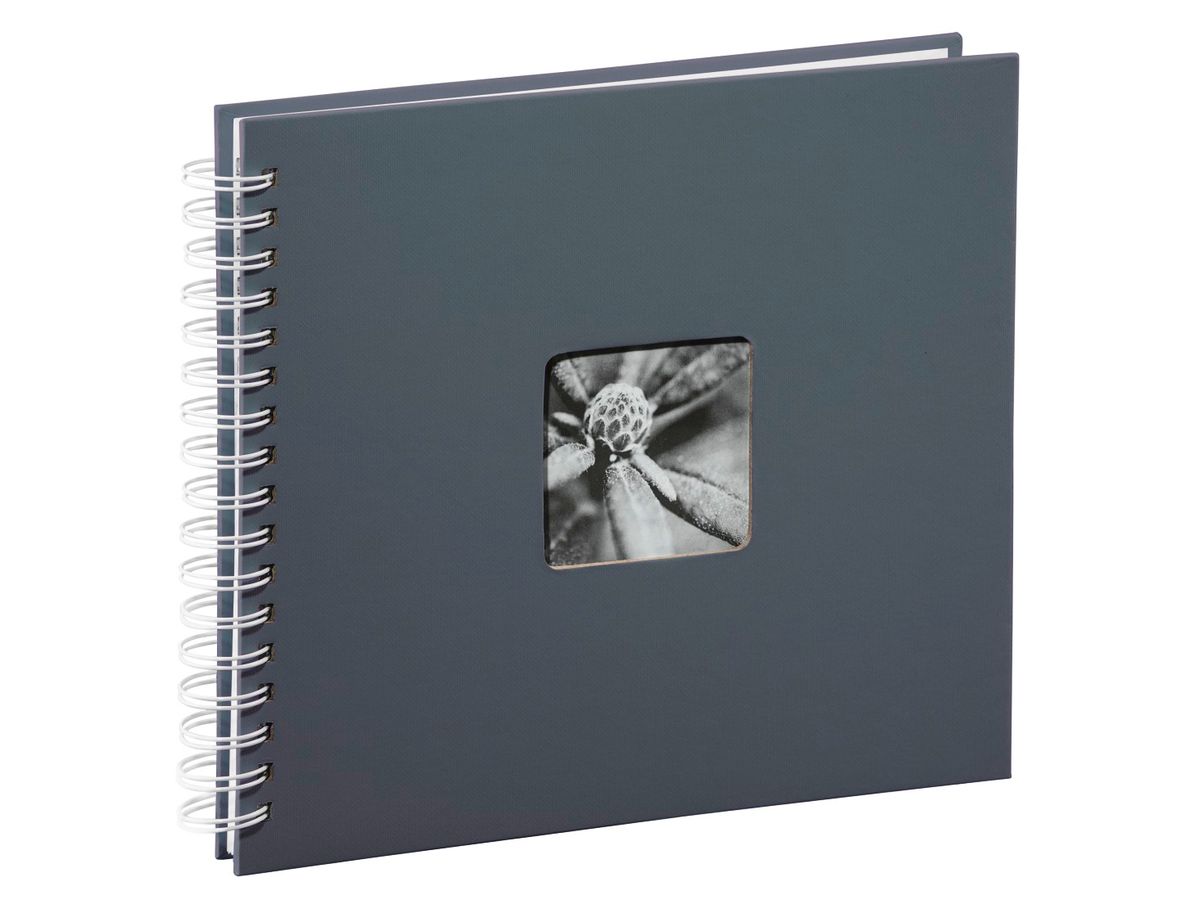 HAMA Album Fine Art 28x24cm 2112 grigio 25 pagine (4007249021120)