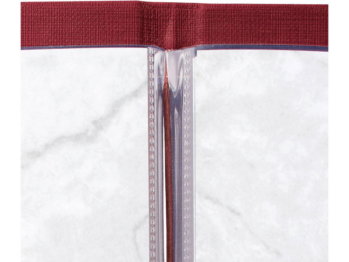 SIGEL Presentatore menu A5 SM113 2x 175x245x12, rosso (4004360827730)