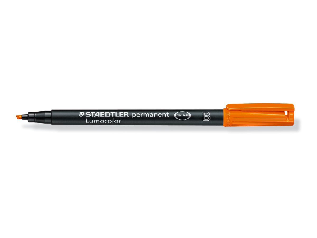 STAEDTLER Lumocolor permanent B 314-4 orange (4007817331750)