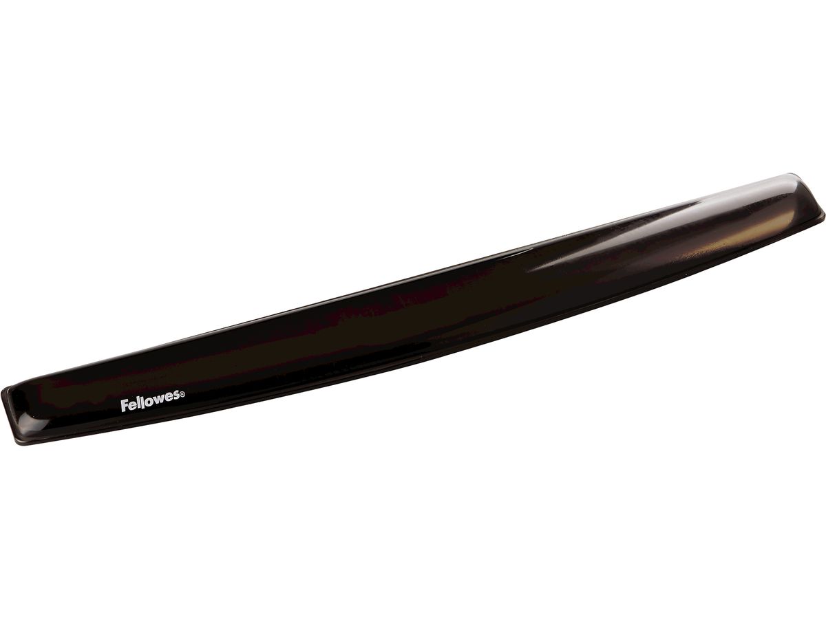 FELLOWES Handgelenkauflage Crystals 9112201 schwarz, für Tastatur, Gel (0043859527182)