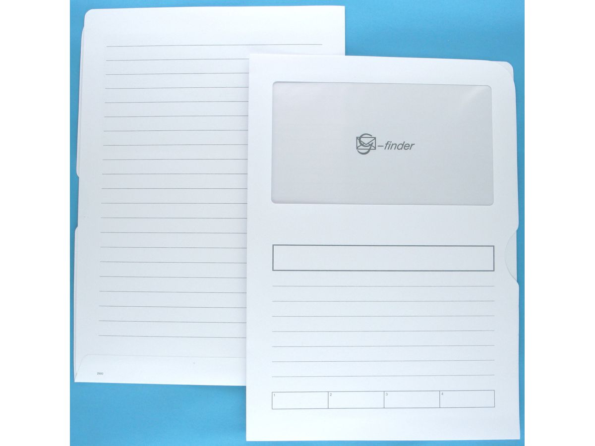 GOESSLER Cartella G-Finder 220x310mm 2800 bianco 100 pz. (7640126610009)