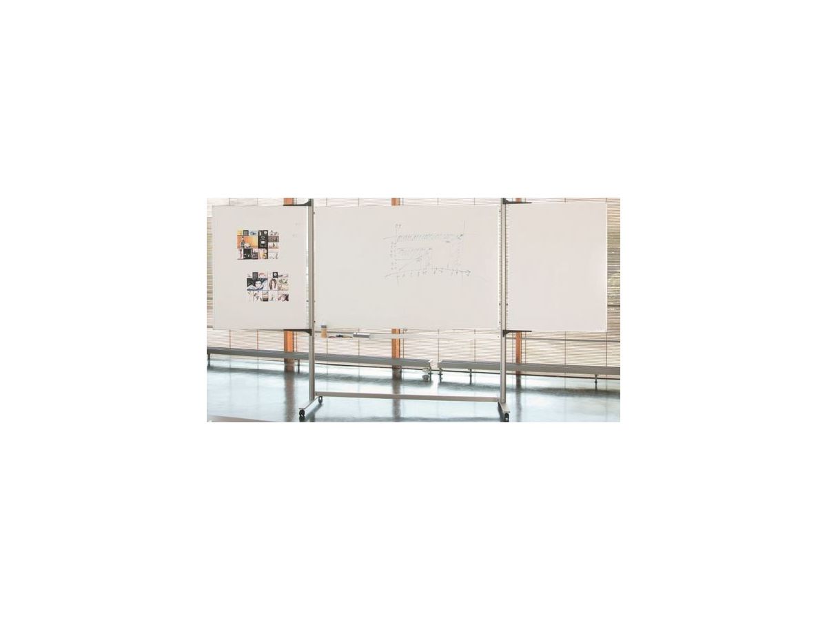 MAGNETOPLAN Ferroscript-Whiteboard 1242718 3-selezionale 1800x1200mm (4013695003610)