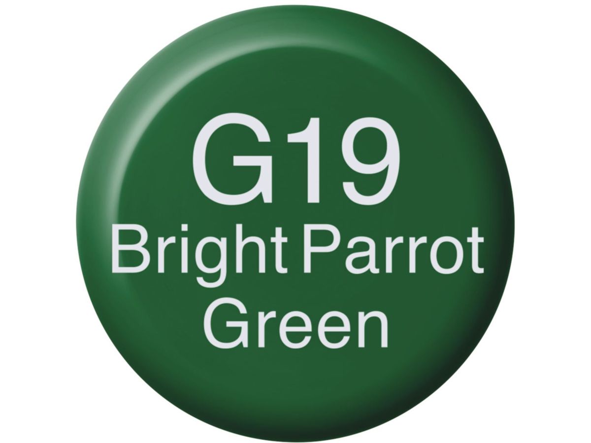 COPIC Ink Refill 21076213 G19 - Bright Parrot Green (4511338057230)