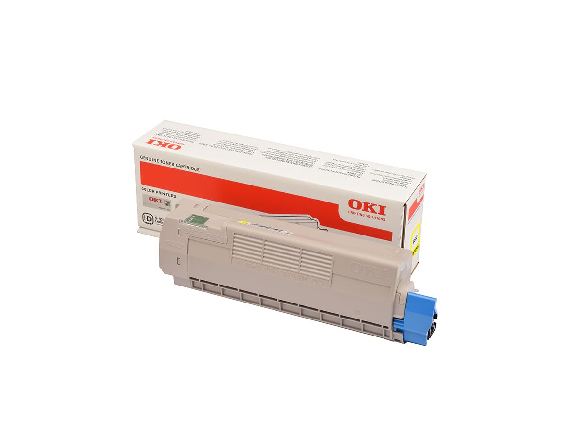 OKI Toner yellow 46507505 C612 6000 Seiten (5031713068372)