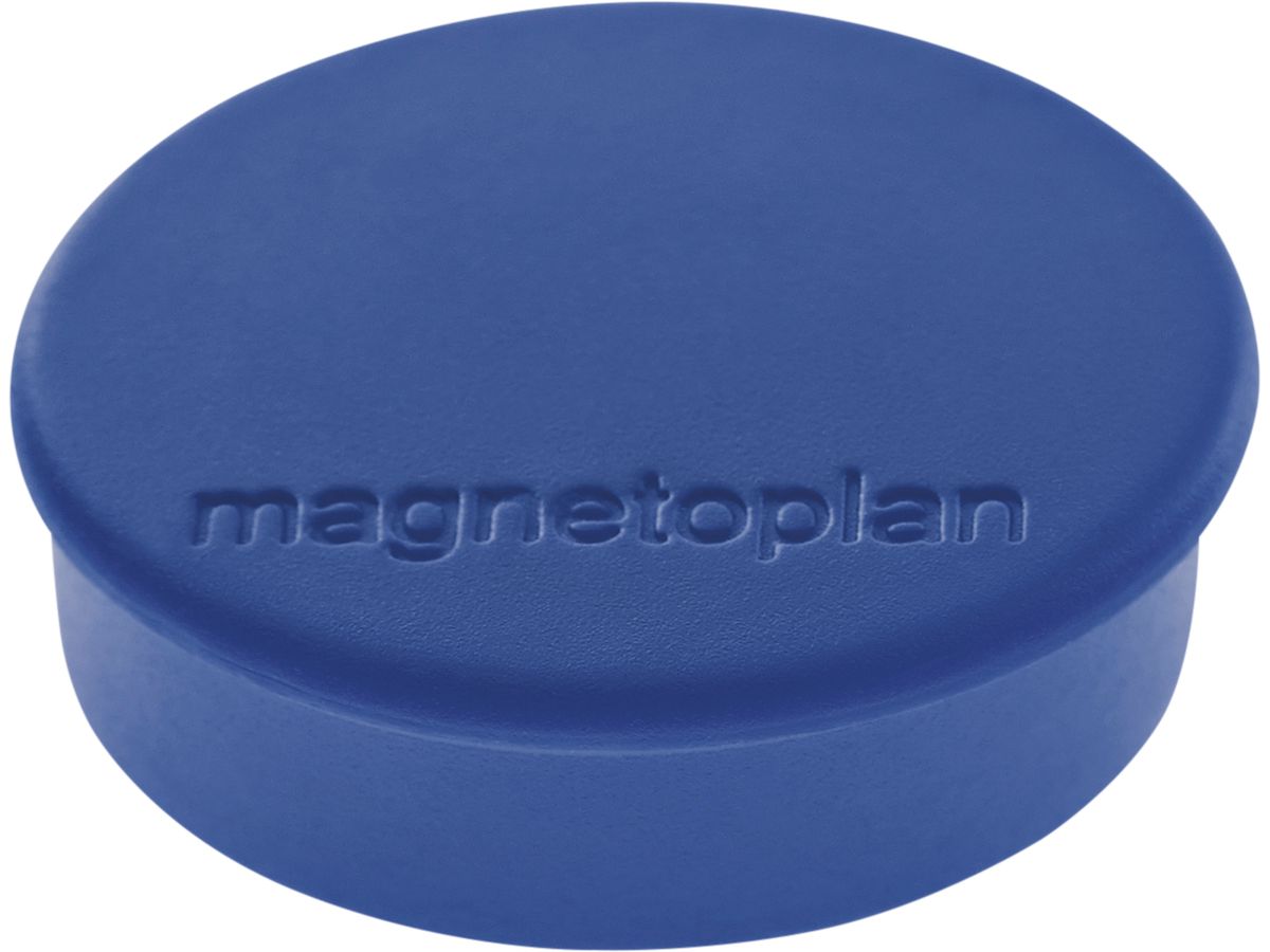 MAGNETOPLAN Calamita Discofix Hobby 24mm 1664514 blu oscuro, ca. 0.3kg 10 pezzi (4013695025056)