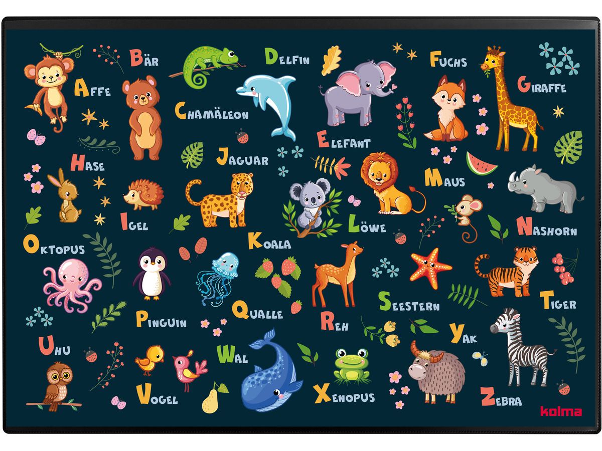 KOLMA Sous-main 50x34cm 35.576.20 ABC (7611967350683)