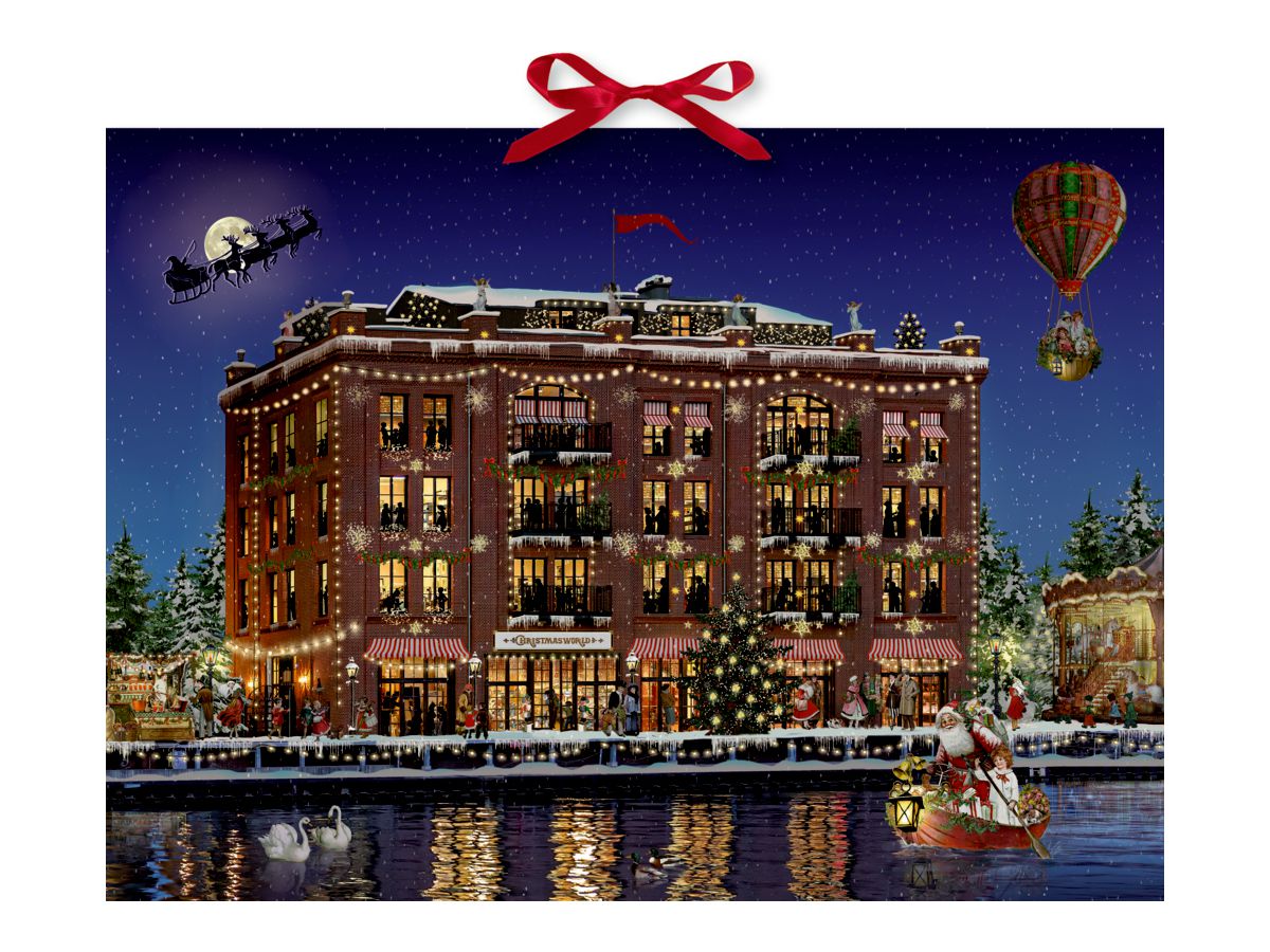 COPPENRATH calendrier mural 95270 Bienvenue à la maison de Noël (4050003952703)